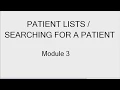 PowerChart Overview - Patient for Patients Module 3