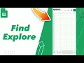 How to Find explore on Google Workspace Sheets