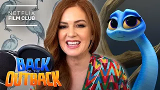 The Voices Behind Back To The Outback In The Booth Netflix