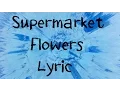 Download Lagu Supermarket Flowers - Ed Sheeran [Lyric]