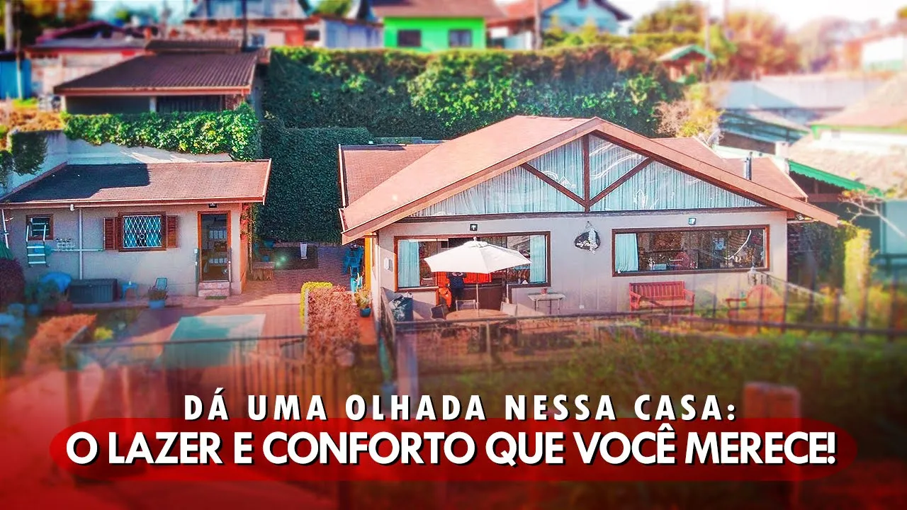 Video do Imóvel: Da uma olhada nessa casa, ela oferece todo o conforto e lazer!