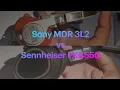Lagu Comparativa Audífonos Sony MDR-3L2 vs Sennheiser PXC 550