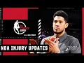 Woj details Devin Booker Khris Middleton Andre Iguodala s injury updates NBA Today