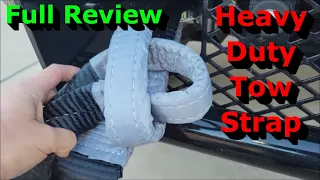 Heavy Duty Tow Strap - Full Review