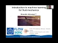 Machine learning for fluid dynamics An Introduction