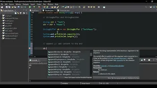 30 - StringBuffer and StringBuilder in Java Mutable Strings