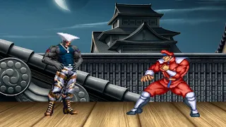 CYBER GUILE VS M BISON HIGH LEVEL AMAZING FIGHT 