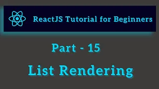 ReactJS Tutorial for Beginners - Part 15