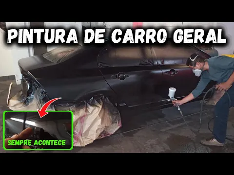 Download MP3 Como pintar CARRO GERAL para INICIANTES NA PINTURA AUTOMOTIVA | Pintura geral de um carro preto