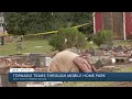 Tornado tears through mobile home park in Scott County