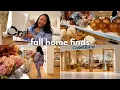 luxury fall decor on a budget crate barrel shop with me haul