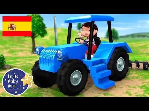 Canciones Infantiles | La Canción del Tractor | P. 2 | Dibujos Animados | Little Baby Bum en Español