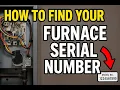 How to Find Your Furnace Control Panel Serial Number Step-by-Step