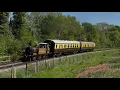 Download Lagu West Somerset railway spring spectacular gala with new visitors+ lineside fire may 2nd 2025