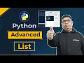 Python Advanced List by Tanay Sir Learn Python - CodeSquadz