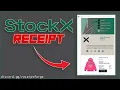 How to make 1 1 Stockx Receipts in 2025