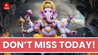 🔴 LIVE - WEDNESDAY SPECIAL 🔴 GANESHA MAHA MANTRAS FOR MONEY, PROSPERITY AND SUCCESS