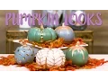 No-Carve Beauty Trend Inspred Pumpkins