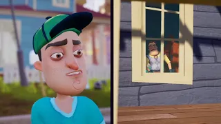 الجار النفسيه المرحلة الأولى HELLO NEIGHBOR ACT 1 