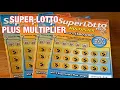 Super Lotto Plus Multiplier Tickets California Lottery Scratchers