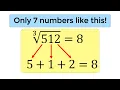 Why are there only 7 numbers like this Proving it with Python code with help from ChatGPT