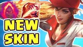 NEW PIZZA DELIVERY GIRL SIVIR JUNGLE SPOTLIGHT | 100% CRIT BEST SKIN EVER | WE MADE HIM RAGE QUIT