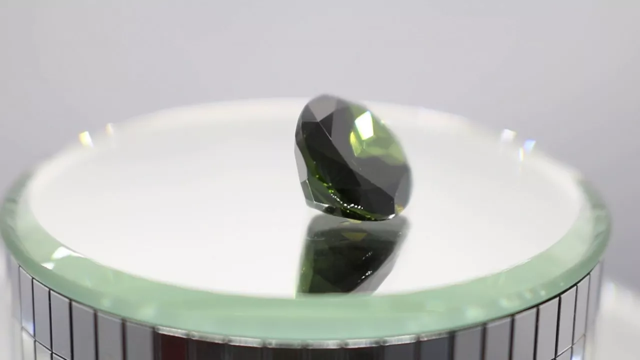 Green Tourmaline 18x13mm Oval Faceted