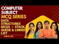Data Structures MCQs - Stack Queue Linked List