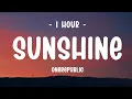 Lagu [1 HOUR] OneRepublic - Sunshine (Lyrics)