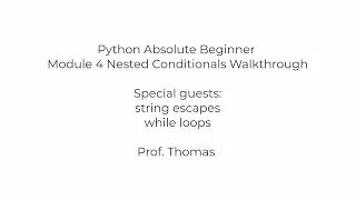 P1M4 Nested Conditionals