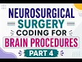 Part 4 Infratentorial Posterior Fossa Brain Tumor Coding CPT 61518 61519 61520 61524 61526