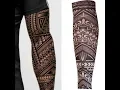 Full Arm Tribal Maori Ploysense Nylon Stocking Fake Arm Tattoo Arm Cover Sleeve