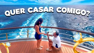 CAFAZERA ME PEDIU EM CASAMENTO EM ALTO MAR 😨