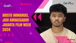 Kristo Immanuel Terpilih sebagai Festival Ambassador Jakarta Film Week 2024