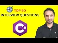 Top 50 OOPS C Interview Questions - NET