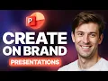BEST Way to Create Branded PowerPoint Templates That Match Your Corporate Design Free Slides