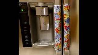 SIMPLE WAY TO MAKE REFRIGERATOR HANDLE COVER