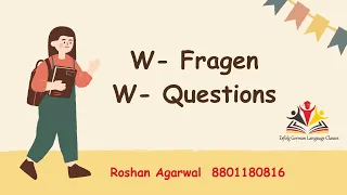 W-Fragen in German | W-Questions with Examples | A1–A2