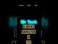 How to Create a Blinking Neon Text Effect using HTML CSS