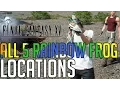 Final Fantasy XV ALL 5 RAINBOW FROG LOCATIONS THE FROGS OF LEGEND GUIDE