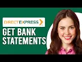 How To Get Direct Express Bank Statements How Do I Get My Direct Express Bank Statements