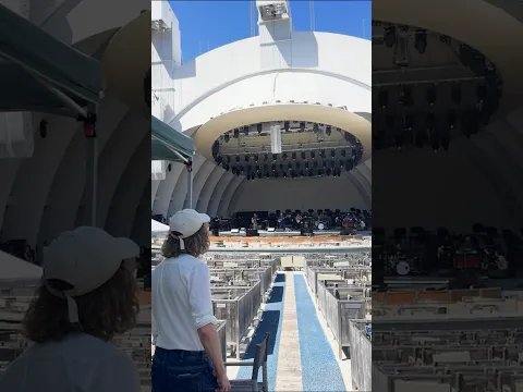 Wes Anderson Soundtrack Hollywood Bowl show rehearsals.