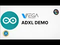 3-axis accelerometer Demo using VEGA ARIES Board