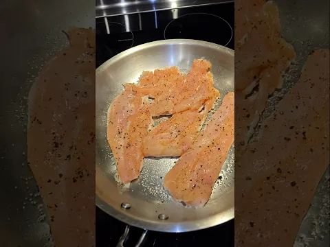Homemade Chicken Alfredo in 1 stainless steel pan