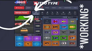 How To Get THE ADMIN PANEL in Nitro Type Working