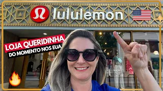 LULULEMON OUTLET A LOJA SENSACAO do MOMENTO nos EUA