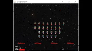 Space Invaders Java desktop game code