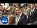 Download Lagu Tom Hiddleston mixing with his fans attending the BAFTAs - Daily Mail