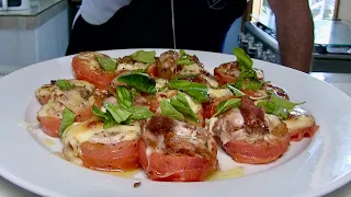pizza non pizza la caprese calda veloce e gustosa di stefano barbato