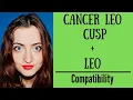 Cancer Leo Cusp Leo - COMPATIBILITY